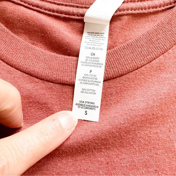 Dolly Parton Theme‎ Lyric Graphic T-Shirt Rust Small - Picture 6 of 7